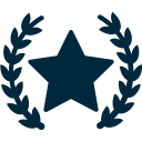 Quality badge star