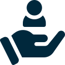 Customer care and support symbol